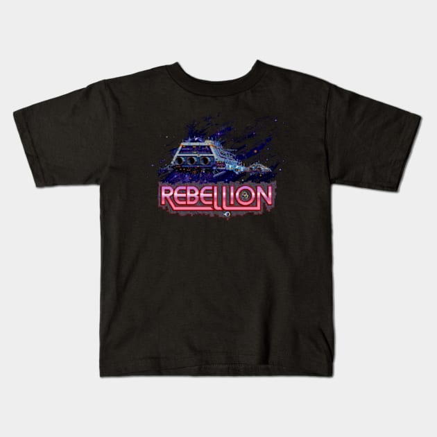 Rebellion Kids T-Shirt by iloveamiga